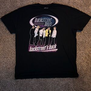 Backstreet Boys Black Graphic Tee